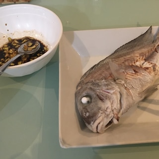蒸し魚